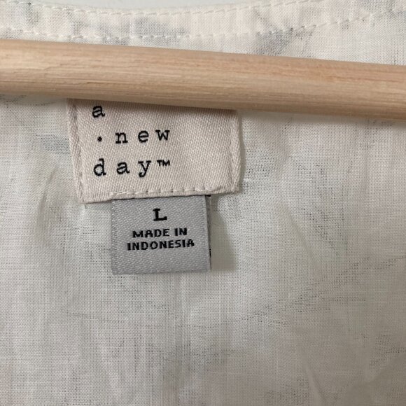 NWOT Target a new day Cotton Summer Dress - Picture 3 of 4